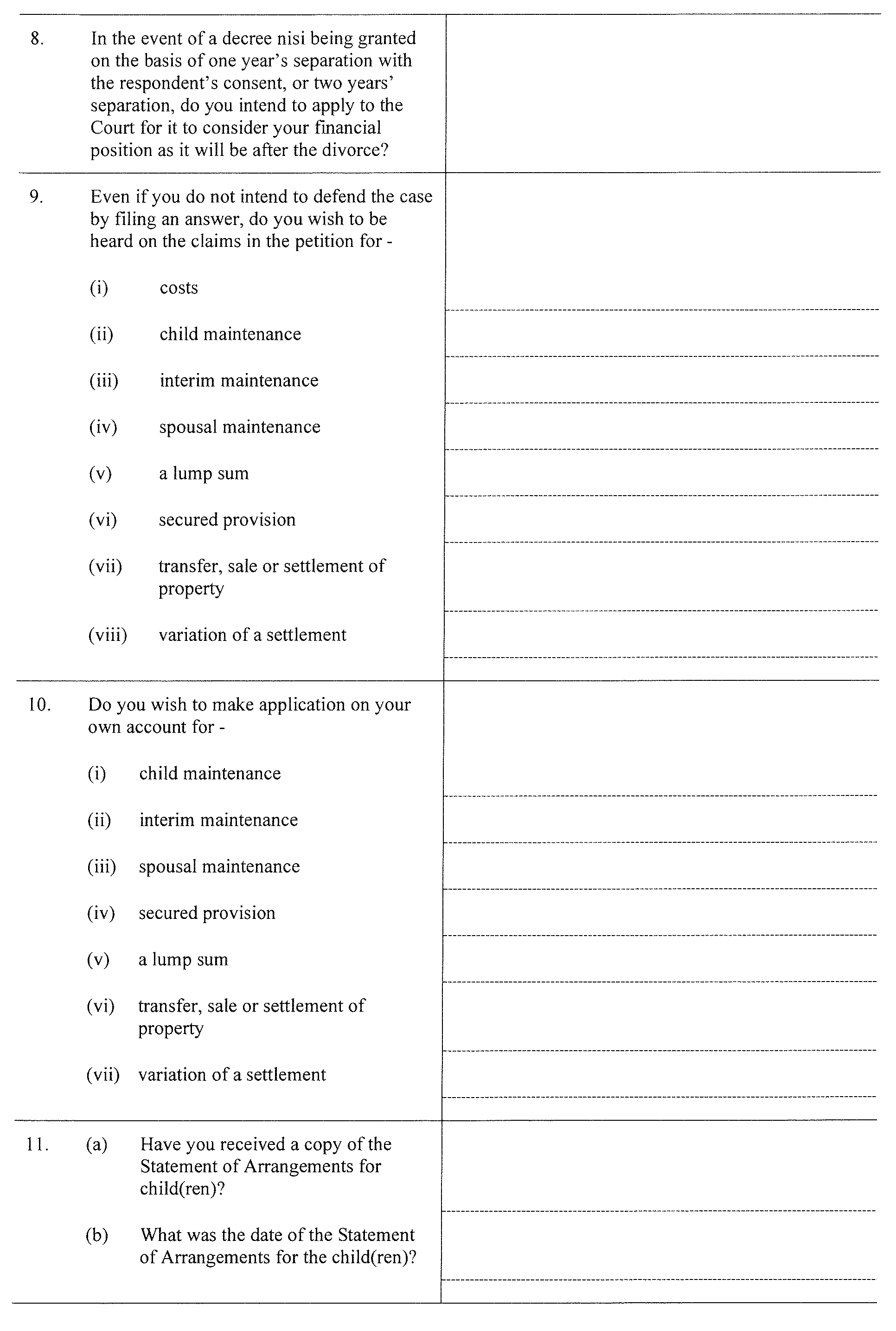 Form 4 - continued