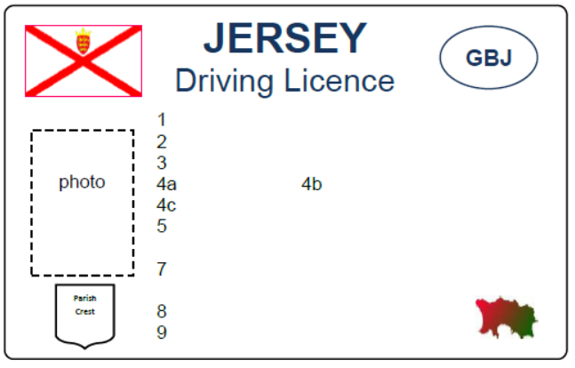 Title: Jersey Driving Licence