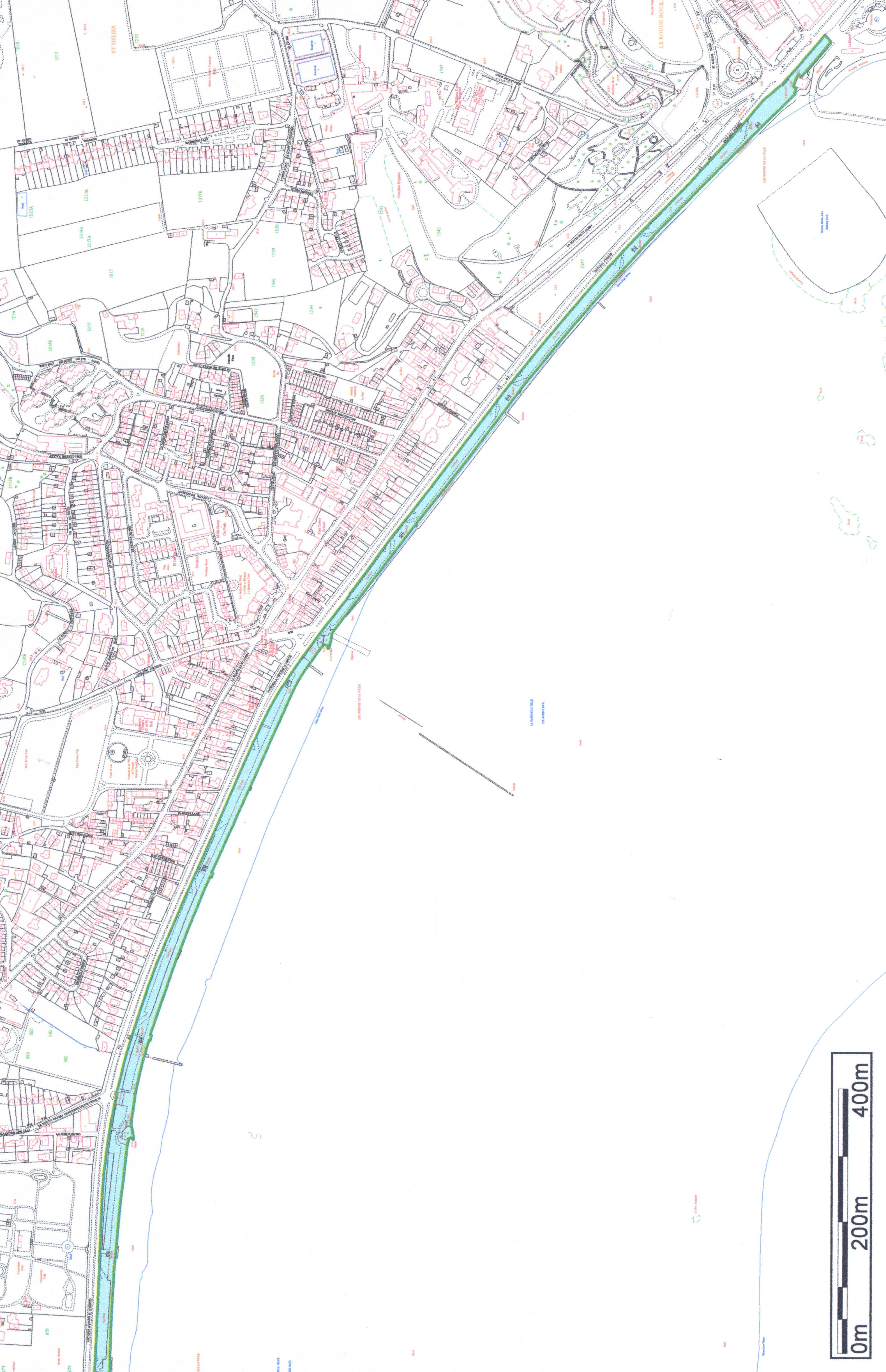 Part 3 - map of the promenade and gardens from St. Helier to St. Aubin - plan 2