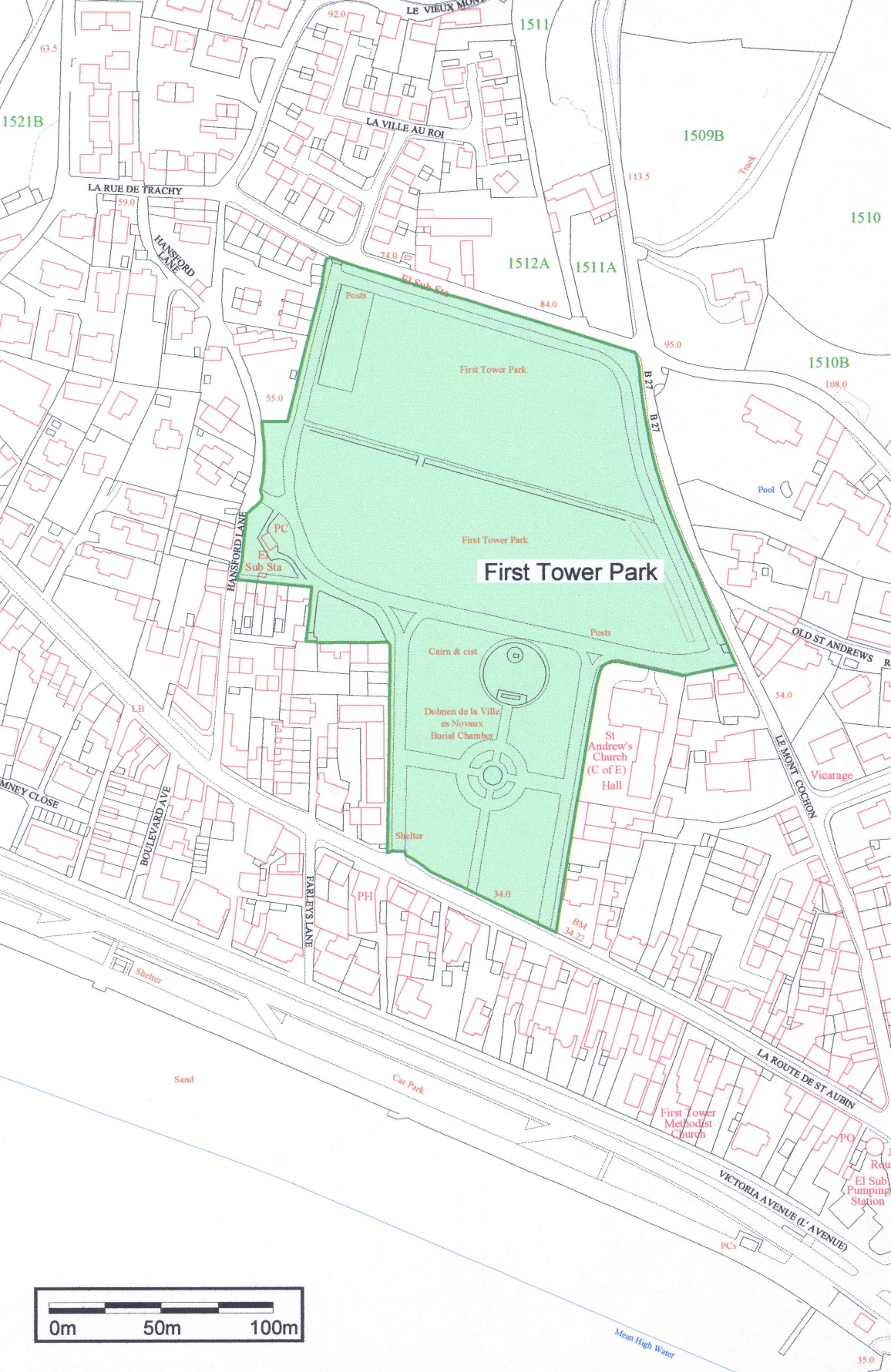 Part 1 - map of First Tower Park