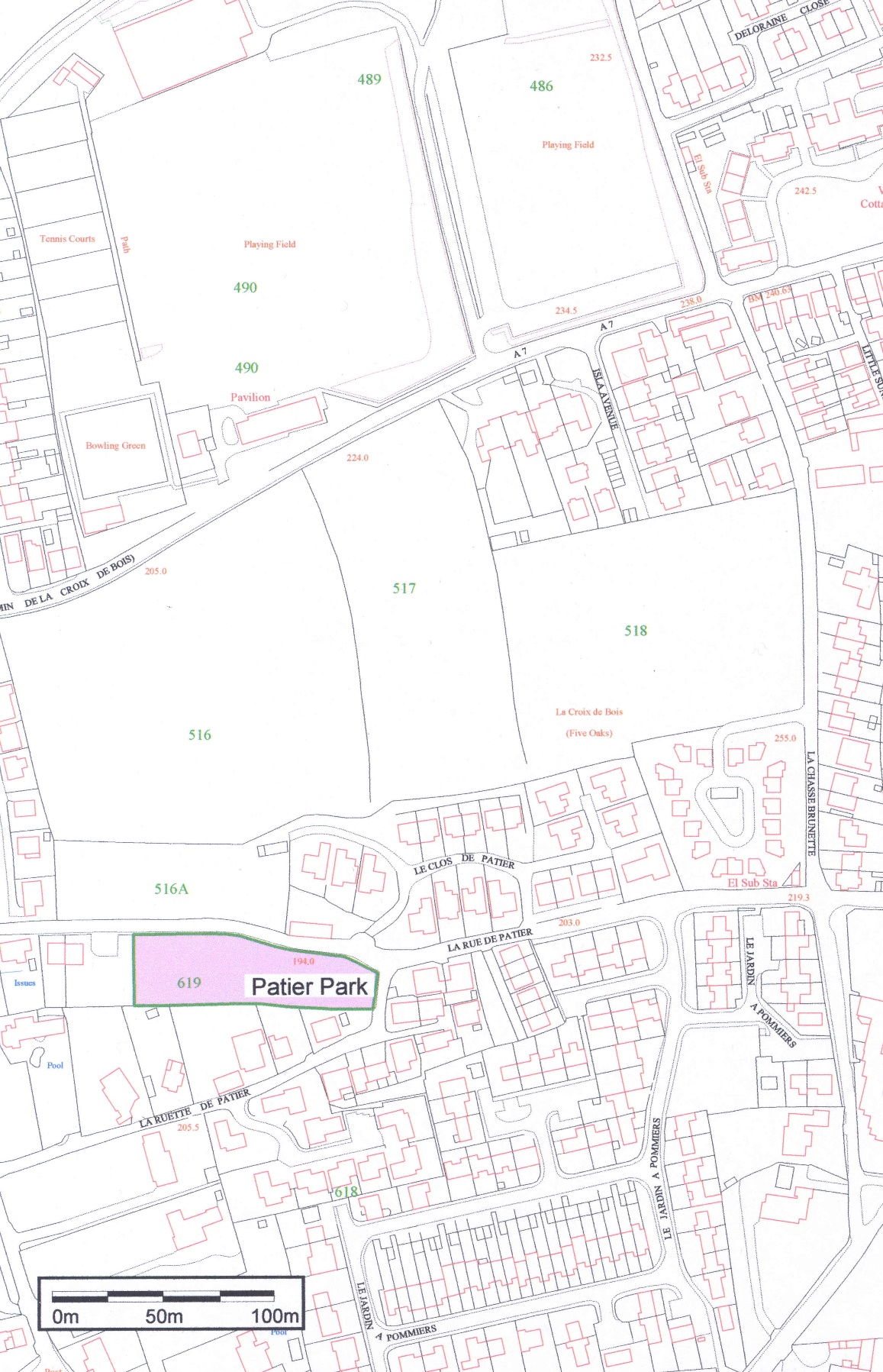 Part 5 - map of Patier Park