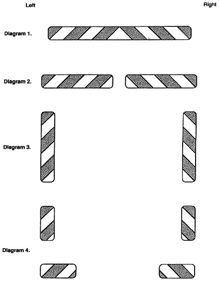 Images of rear markings prescribed for motor vehicles whenever first used and trailers whenever manufactured