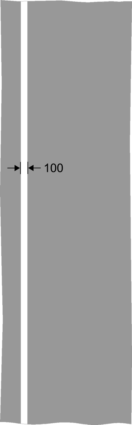 Grey background with long white line on the left